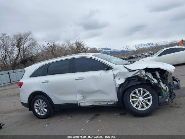 5XYPGDA35JG380166 KIA Sorento 2.4l Lx