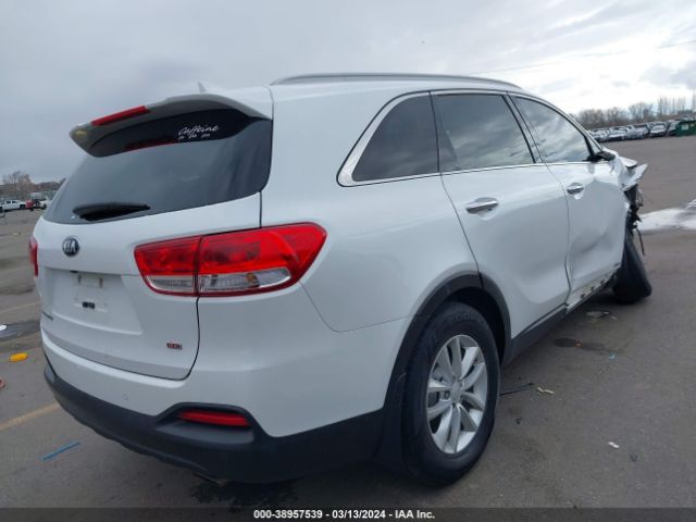 5XYPGDA35JG380166 KIA Sorento 2.4l Lx