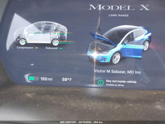 5YJXCBE21LF234391 Tesla Model X Long Range Dual Motor All-wheel Drive/long Range Plus Dual Motor All-wheel Drive
