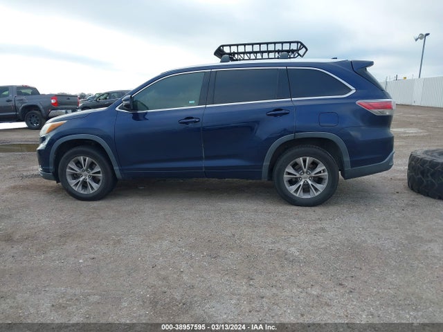 Toyota Highlander Xle V6 2015 5TDKKRFH5FS043534 Image 14