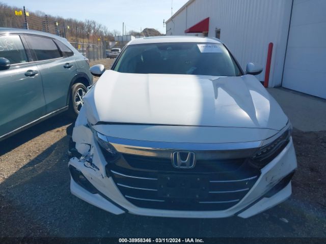 1HGCV3F51MA006927 Honda Accord Hybrid Ex-l