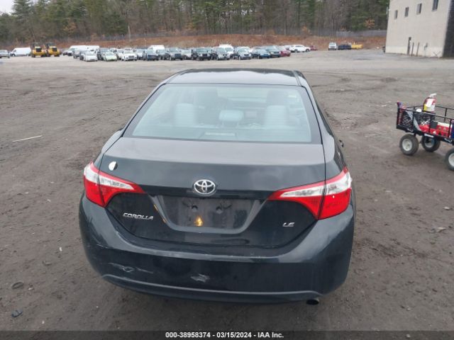 5YFBURHE7GP537465 Toyota COROLLA LE