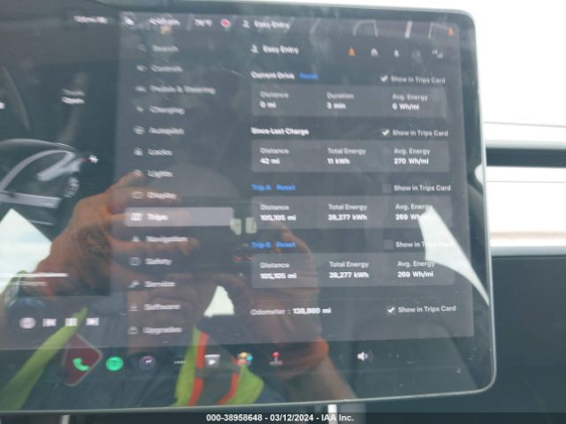 5YJ3E1EB5JF116778 Tesla Model 3 Long Range/performance