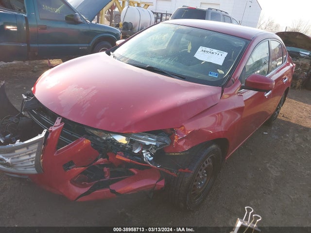 Nissan SENTRA S 2014 3N1AB7AP2EL684422 Image 2