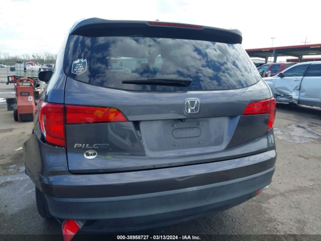 5FNYF5H59HB013163 Honda Pilot Ex-l
