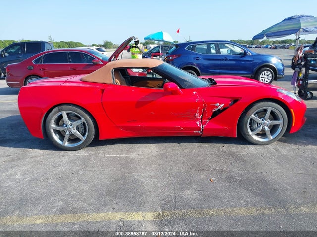 Chevrolet CORVETTE STINGRAY 2014 1G1YF3D79E5121560 Image 13