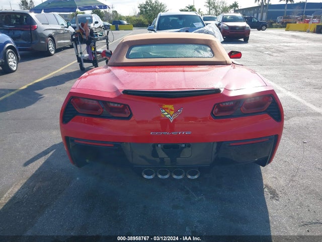 Chevrolet CORVETTE STINGRAY 2014 1G1YF3D79E5121560 Image 16