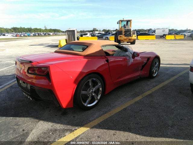 Chevrolet CORVETTE STINGRAY 2014 1G1YF3D79E5121560 Image 4