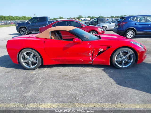 Chevrolet CORVETTE STINGRAY 2014 1G1YF3D79E5121560 Image 6
