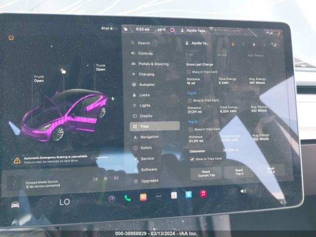 5YJ3E1EA9MF045502 Tesla Model 3 Standard Range Plus Rear-wheel Drive