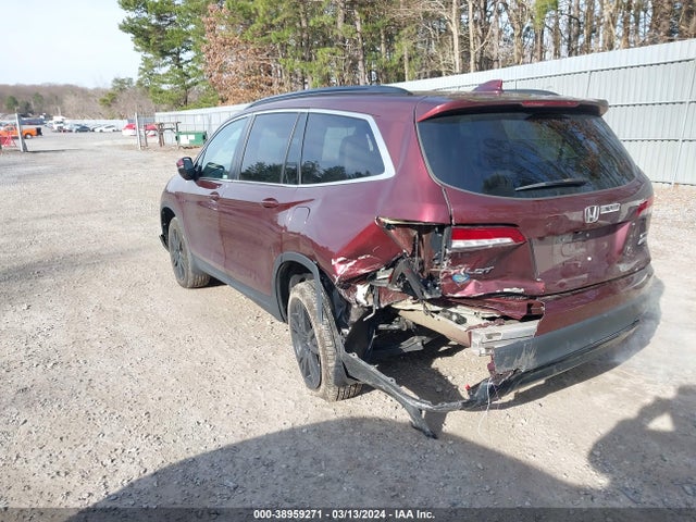 Honda Pilot Awd Special Edition 2022 5FNYF6H24NB045641 Image 3