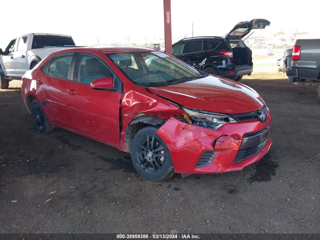 Toyota COROLLA LE 2016 5YFBURHE2GP561446 Image 1