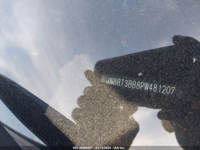 JN8BT3BB8PW481207 Nissan Rogue Sv Intelligent Awd