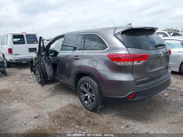 Toyota Highlander Le Plus 2019 5TDZZRFH2KS324632 Image 3