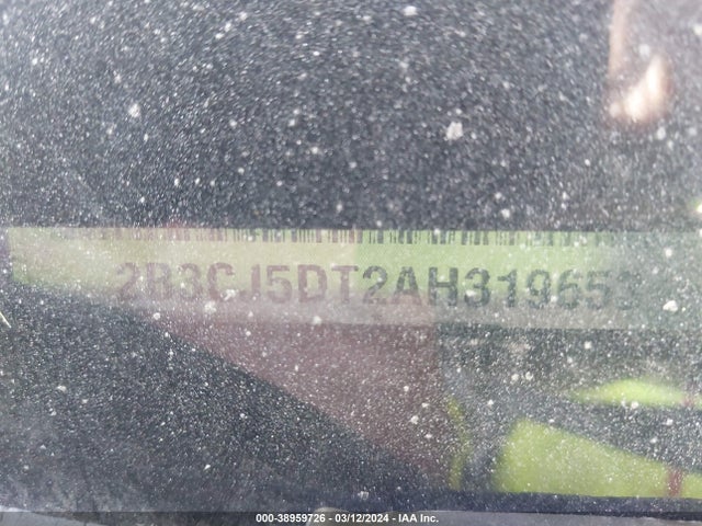 Продаж на аукціоні авто 2010 Dodge Challenger R/t, vin: 2B3CJ5DT2AH319653, номер лоту: 38959726