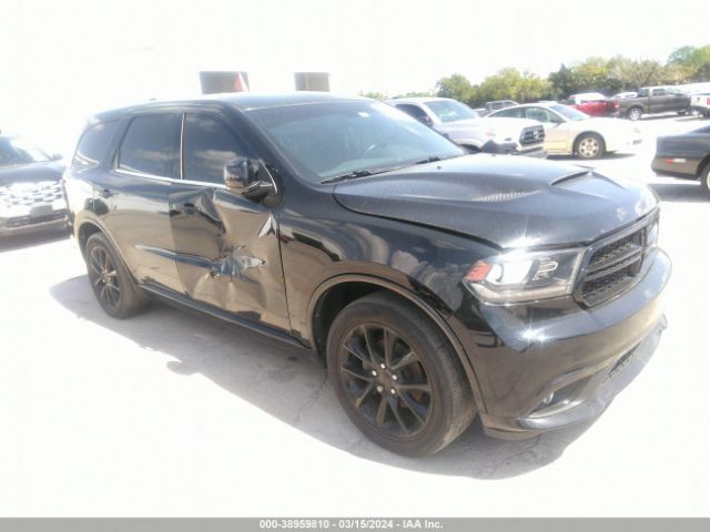 1C4RDHDG7JC261708 Dodge Durango Gt Rwd