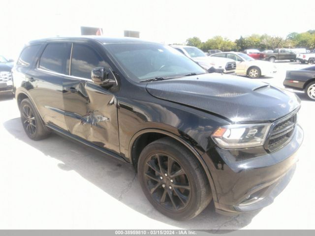1C4RDHDG7JC261708 Dodge Durango Gt Rwd