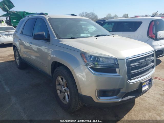 38959937 :رقم المزاد ، 1GKKRNED6GJ181315 vin ، 2016 Gmc Acadia Sle-1 مزاد بيع