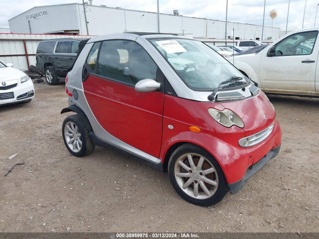 2006 SMART FORTWO VIN: WME4504321J299574