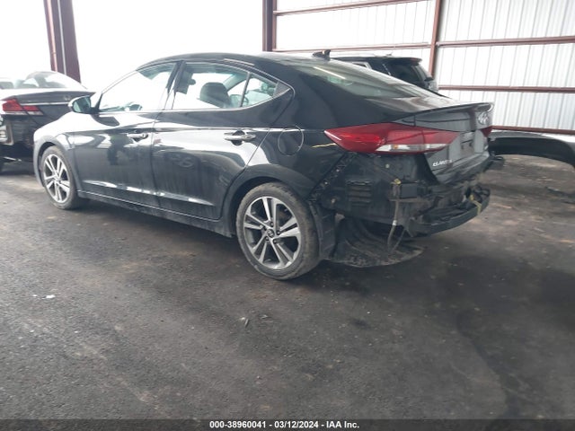 Hyundai Elantra Limited 2017 5NPD84LF2HH052701 Image 3