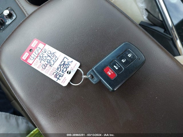 Toyota AVALON XLE 2016 4T1BK1EB7GU215327 Image 11