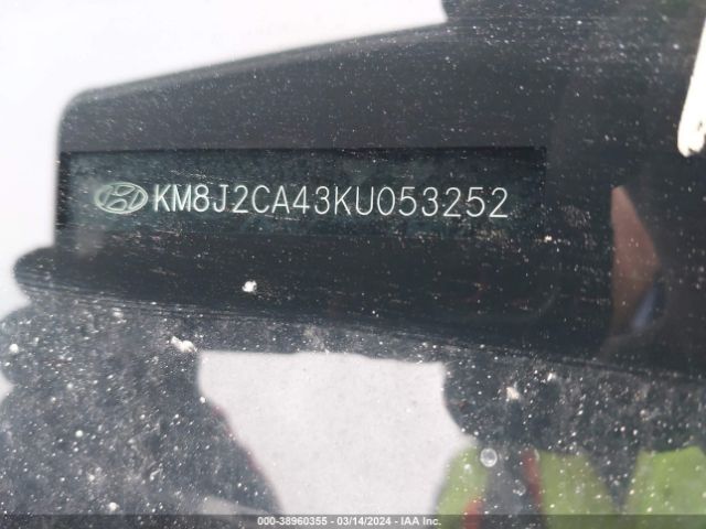 2019 HYUNDAI TUCSON KM8J2CA43KU053252 Photo 8