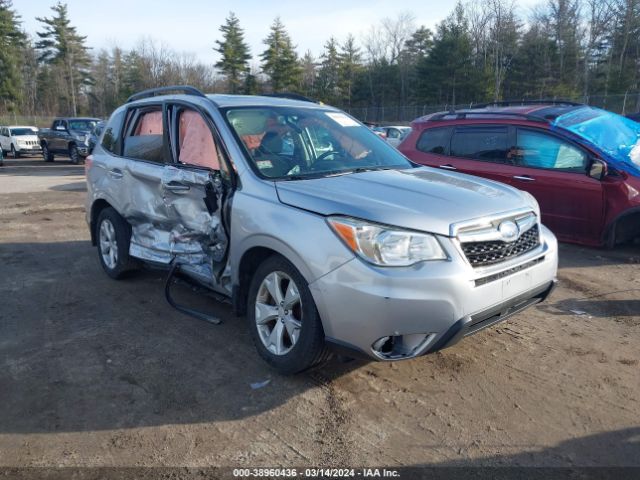 Auction sale of the 2015 Subaru Forester 2.5i Premium, vin: JF2SJADC0FH545921, lot number: 38960436
