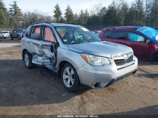 2015 Subaru Forester 2.5i Premium მანქანა იყიდება აუქციონზე, vin: JF2SJADC0FH545921, აუქციონის ნომერი: 38960436