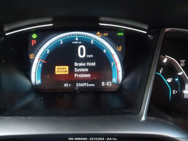 Honda CIVIC EX 2020 2HGFC3B38LH350326 Image 15
