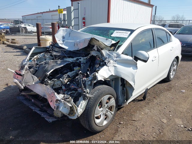 Honda Civic Lx 2014 2HGFB2F51EH546359 Image 2