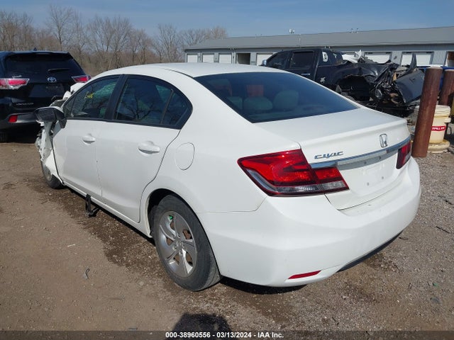 Honda Civic Lx 2014 2HGFB2F51EH546359 Image 3
