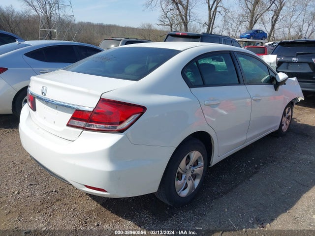 Honda Civic Lx 2014 2HGFB2F51EH546359 Image 4