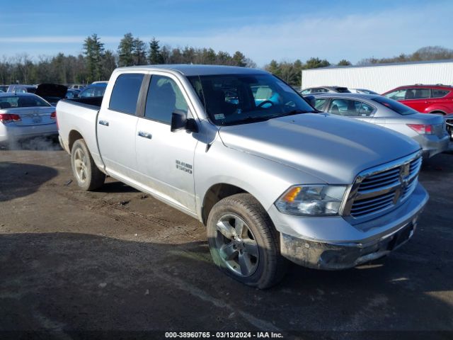 Продажа на аукционе авто 2016 Ram 1500 Big Horn, vin: 1C6RR7LG6GS287705, номер лота: 38960765