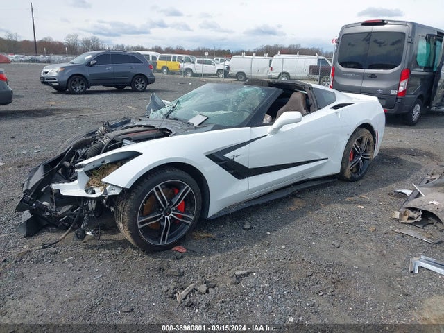 Chevrolet CORVETTE STINGRAY 2014 1G1YF2D75E5131612 Image 2