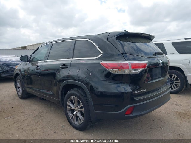 Toyota Highlander Xle V6 2014 5TDKKRFH5ES012637 Image 3