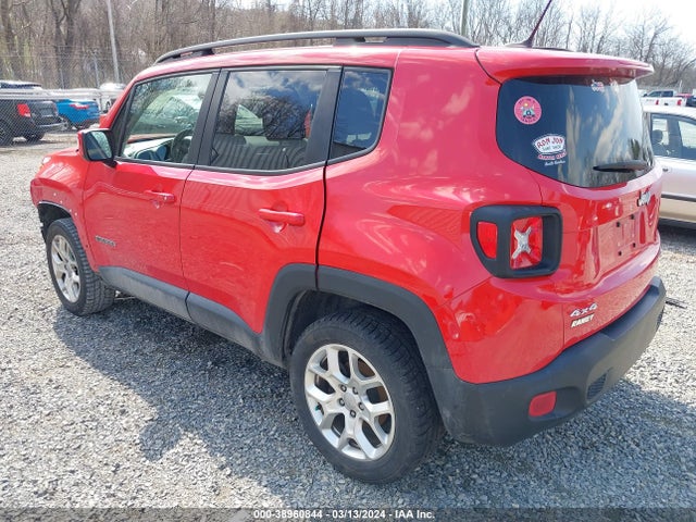 Aukcja sprzedaży 2017 Jeep Renegade Latitude 4x4, vin: ZACCJBBB0HPE62567, numer aukcji: 38960844