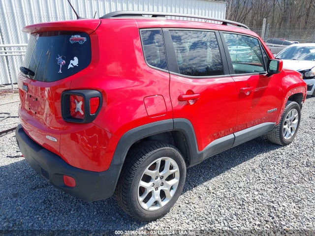 Aukcja sprzedaży 2017 Jeep Renegade Latitude 4x4, vin: ZACCJBBB0HPE62567, numer aukcji: 38960844