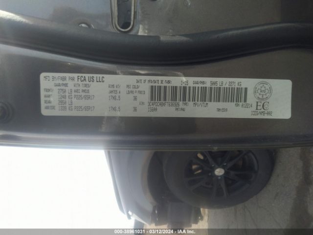 3C4PDCABXFT636926 Dodge Journey Cvp/se Plus