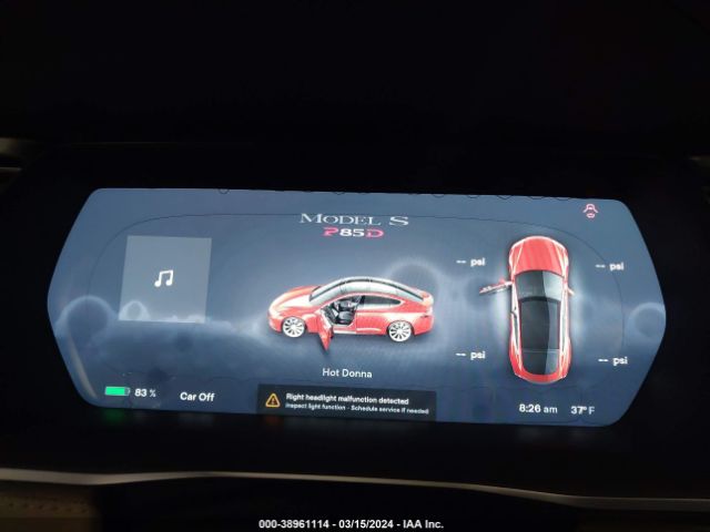 5YJSA1H20FFP76222 Tesla Model S 70d/85d/p85d