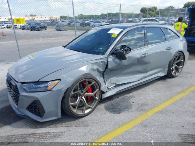 2021 AUDI RS 6 AVANT WUA1CBF21MN903012 Photo 1