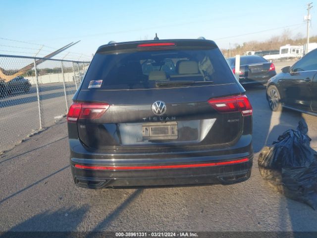 3VV8B7AX3NM168805 Volkswagen Tiguan 2.0t Se R-line Black
