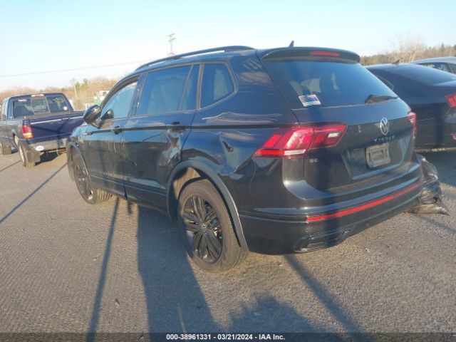3VV8B7AX3NM168805 Volkswagen Tiguan 2.0t Se R-line Black