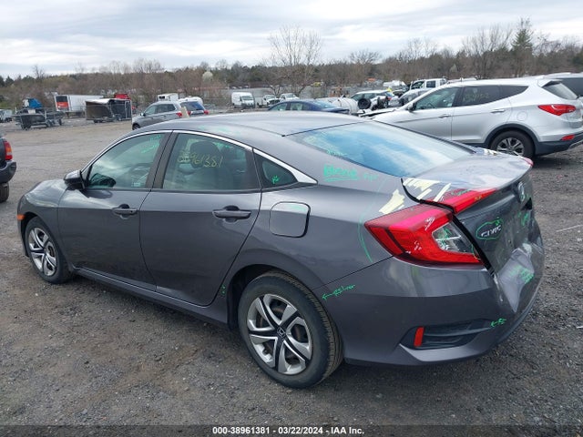 Honda Civic Lx 2018 2HGFC2F5XJH589203 Image 3