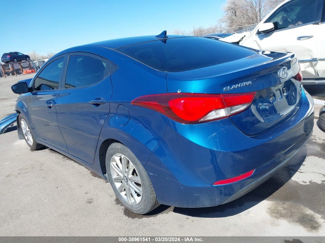 Hyundai ELANTRA SE 2014 KMHDH4AE1EU157026 Image 3