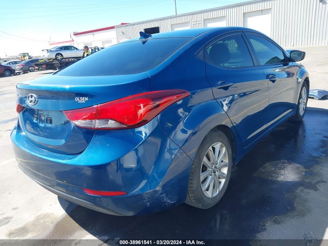 Hyundai ELANTRA SE 2014 KMHDH4AE1EU157026 Image 4
