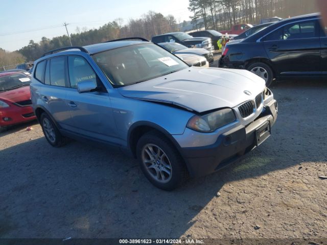 Auction sale of the 2004 Bmw X3 2.5i, vin: WBXPA73434WC43524, lot number: 38961623