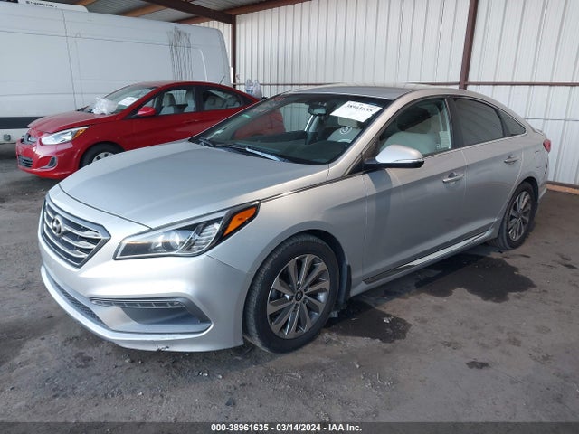 38961635 :رقم المزاد ، 5NPE34AF0GH339488 vin ، 2016 Hyundai Sonata Sport مزاد بيع