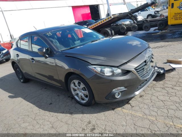 2016 Mazda Mazda3 I Sport მანქანა იყიდება აუქციონზე, vin: JM1BM1J7XG1350710, აუქციონის ნომერი: 38961690