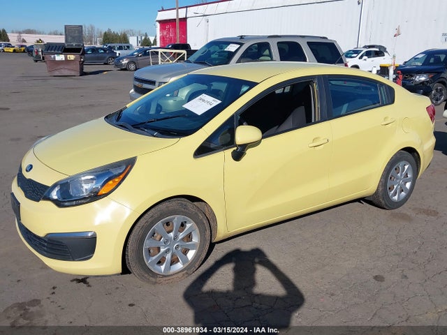 KIA RIO LX 2016 KNADM4A31G6699357 Image 2