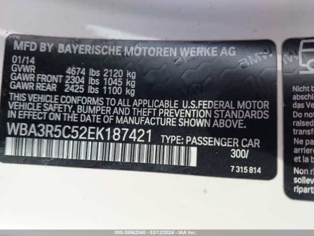 WBA3R5C52EK187421 BMW 435i Xdrive